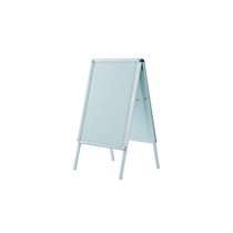 Chevalets paperboard mobile pied etoile 100x70cm 65x65x220cm gris - RETIF