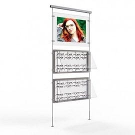 Meuble présentoir de vitrine opticien