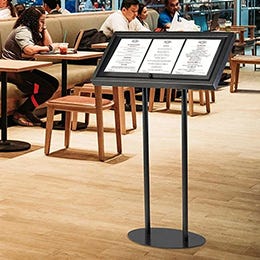 Présentoir & Protège menus