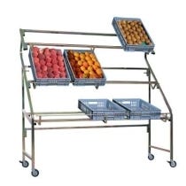 Présentoirs cagettes fruits & légumes