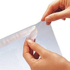 Sachet plastique fermeture adhésive
