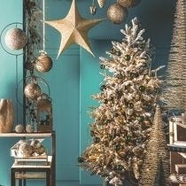 Ambiance Noël Glam & Or