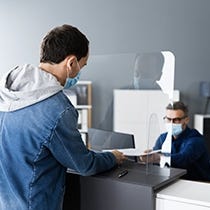 Protection plexiglass
