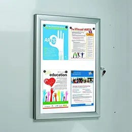 Vitrine d'affichage