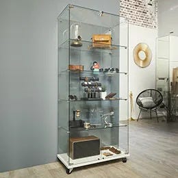 Vitrines d'exposition