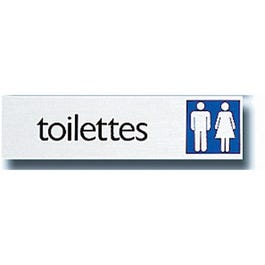 Pickup route alu Toilettes 16,5x4,4cm Pickup route alu Toilettes 16,5x4,4cm
