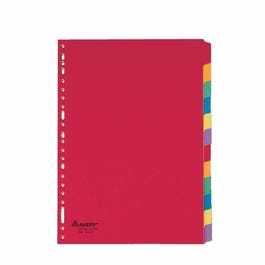 Intercalaires 12 touches neutres 210x297mm Intercalaires 12 touches neutres 210x297mm