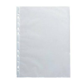 Pochette perforée A4 transparent 48 µ - par 100 Pochette perforée A4 transparent 48 µ - par 100