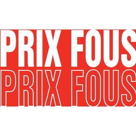 Affiche prix fous 60x 30 cm rouge PROMOTION papier rouge - par 1 Affiche prix fous 60x 30 cm rouge PROMOTION papier rouge - par 1
