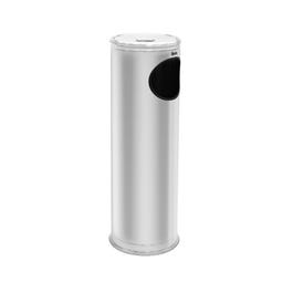 Cendrier corbeille rond avec couvercle étouffoir 14L Cendrier corbeille rond avec couvercle étouffoir 14L