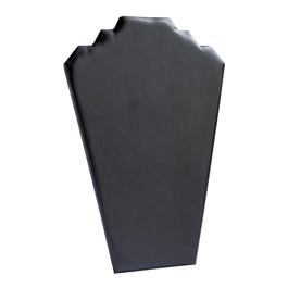 Porte collier plat simili cuir noir H35cm Porte collier plat simili cuir noir H35cm