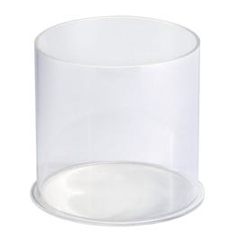 Bac de présentation PMMA rond Ø15xH15cm Bac de présentation PMMA rond Ø15xH15cm