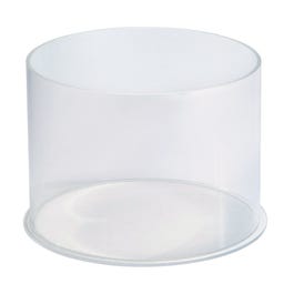 Bac de présentation PMMA rond Ø20xH15cm Bac de présentation PMMA rond Ø20xH15cm