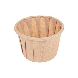 Pot en papier ingraissable 30ml naturel Ø4,2x3cm - par 250 Pot en papier ingraissable 30ml naturel Ø4,2x3cm - par 250