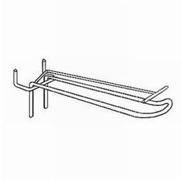 Broche double fil long. 20cm + tige T chromée - par 20 Broche double fil long. 20cm + tige T chromée - par 20