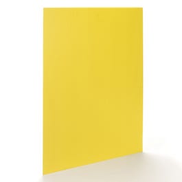 Plaque carlène jaune 80x120cm Plaque carlène jaune 80x120cm