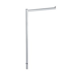 Bras droit L41cm pour portant 44478 - chromé - par 2 Bras droit L41cm pour portant 44478 - chromé - par 2