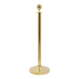Poteau d'accueil doré hauteur 96cm Poteau d'accueil doré hauteur 96cm