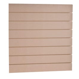 Panneau rainuré R15 L120xH120cm épaisseur 18mm - brut à peindre Panneau rainuré R15 L120xH120cm épaisseur 18mm - brut à peindre
