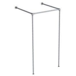 Structure Urban L105xP103xH205cm cabine - tube Ø34,5mm - métal mat Structure Urban L105xP103xH205cm cabine - tube Ø34,5mm - métal mat