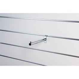 Bras droit rond chromé L.25cm Bras droit rond chromé L.25cm
