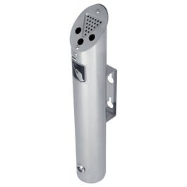 Cendrier mural acier inoxydable gris 1.75L Cendrier mural acier inoxydable gris 1.75L