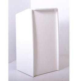 Comptoir accueil L54xP51xH110cm - livré sans tiroir - blanc Comptoir accueil L54xP51xH110cm - livré sans tiroir - blanc