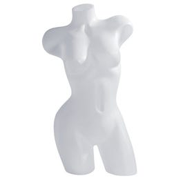 Buste déhanché femme polyéthylène HD blanc Buste déhanché femme polyéthylène HD blanc