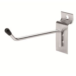 Broche simple chrome pour réserve 10cm + embout fl - par 10 Broche simple chrome pour réserve 10cm + embout fl - par 10