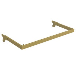 Guidon penderie rectangulaire or L90cm deporté 30cm pour système Cremagold Guidon penderie rectangulaire or L90cm deporté 30cm pour système Cremagold