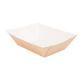 Barquette The Pack carton ondulé nano micro naturel 480 g 10x6,2x4,8cm - par 200 Barquette The Pack carton ondulé nano micro naturel 480 g 10x6,2x4,8cm - par 200