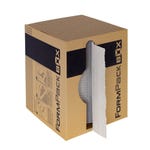 Papier bulles carton 125gr/m2 avec boîte distributrice rouleau L.0.35mx55m