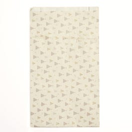 Pochettes cadeaux "sapins" rose poudré 24+7,5x41cm - par 50 Pochettes cadeaux "sapins" rose poudré 24+7,5x41cm - par 50