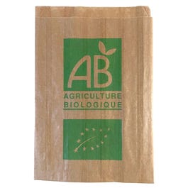 Sachet imprimé bio 2kg 20+6x31cm - par 1000 Sachet imprimé bio 2kg 20+6x31cm - par 1000