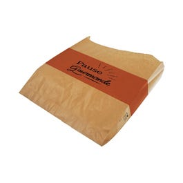 Sachets croissants kraft brun N°105 17x3,5+3,5x30cm - par 1000 Sachets croissants kraft brun N°105 17x3,5+3,5x30cm - par 1000