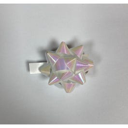 Étoile adhésive irisée 10mm Ø50mm 16 boucles - par 50 Étoile adhésive irisée 10mm Ø50mm 16 boucles - par 50