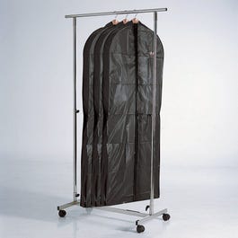Housse nylon pour robes et manteaux 60x152cm - par 3 Housse nylon pour robes et manteaux 60x152cm - par 3