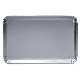 Plateau traiteur argent 28x42cm - par 25 Plateau traiteur argent 28x42cm - par 25