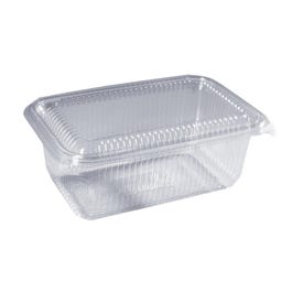 Barquette fraîcheur avec couvercle à charnière 1000ml 17.3x10.7x6.82cm - par 50 Barquette fraîcheur avec couvercle à charnière 1000ml 17.3x10.7x6.82cm - par 50