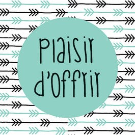 Etiquettes cadeaux adhésives Plaisir d'offrir vert et noir 3,5x3,5cm - par 500 Etiquettes cadeaux adhésives Plaisir d'offrir vert et noir 3,5x3,5cm - par 500