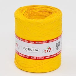 Polyraphia jaune en 15mm x 200m Polyraphia jaune en 15mm x 200m