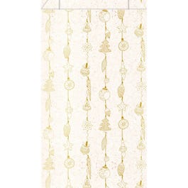 Pochettes cadeaux kraft herbe "Tinsel" 18+6x35cm - par 150 Pochettes cadeaux kraft herbe "Tinsel" 18+6x35cm - par 150