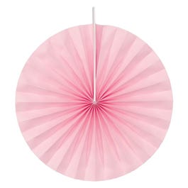Eventails rose pastel Ø40 cm - par 4 Eventails rose pastel Ø40 cm - par 4