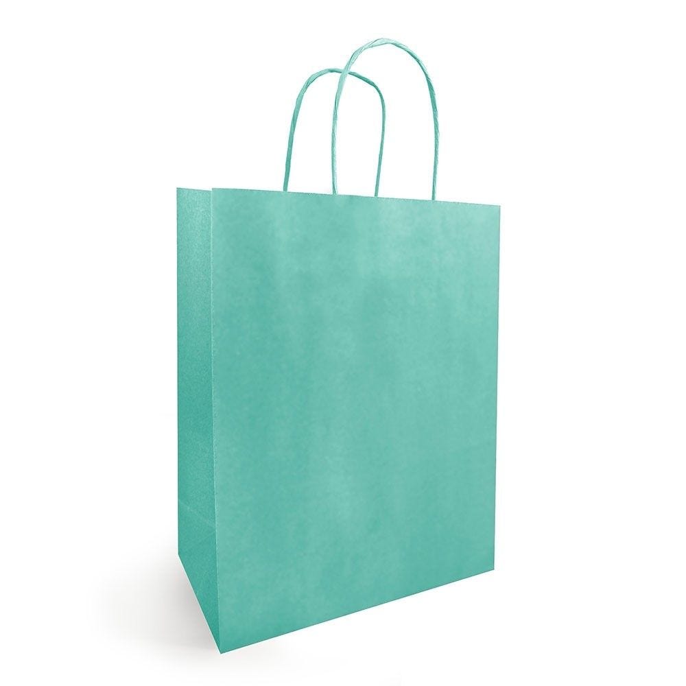 Sac kraft poignées hot sale torsadées