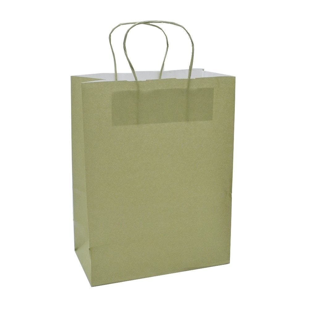 Sac kraft poignées hot sale torsadées