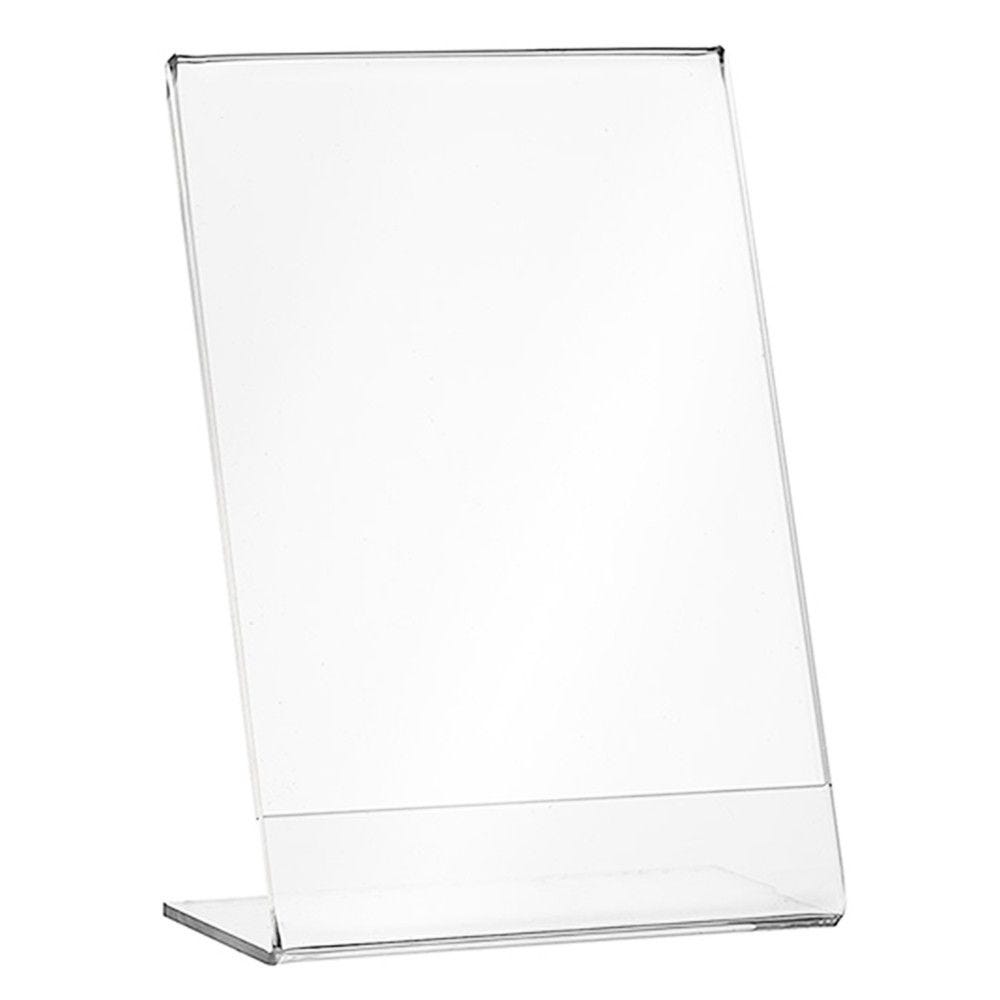 Porte document inclin vertical A7 transparent RETIF
